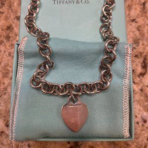 Tiffany and Co. Heart Tag Necklace